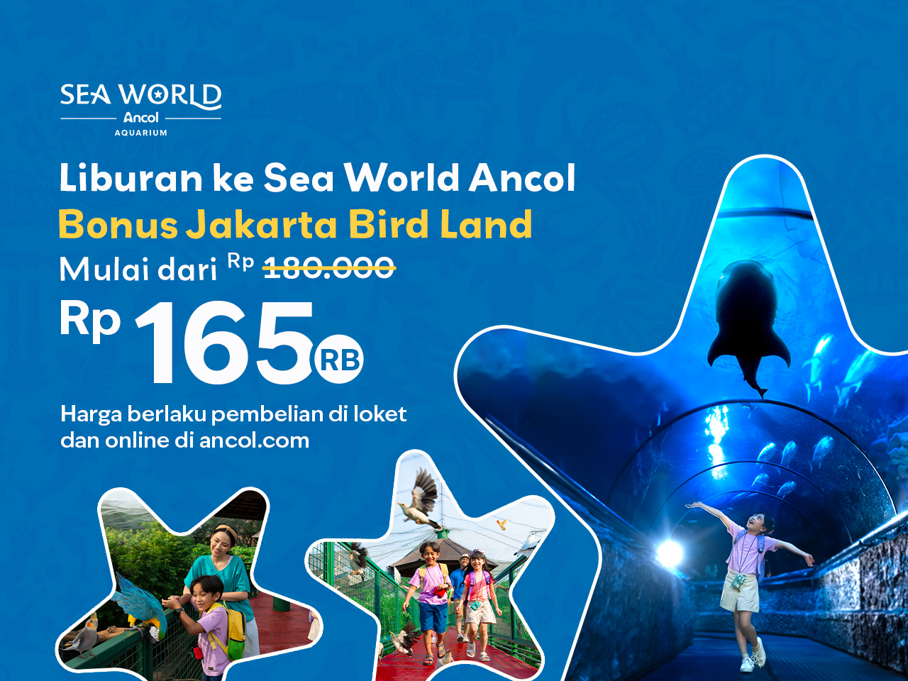 Main Ke Sea World Ancol Bonus Jakarta Bird Land!